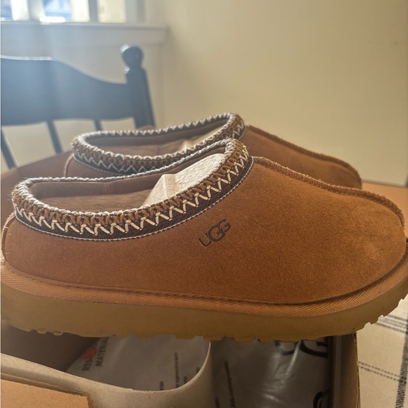 UGG Brown Tasman Suede Shoes - Picture 2 of 5